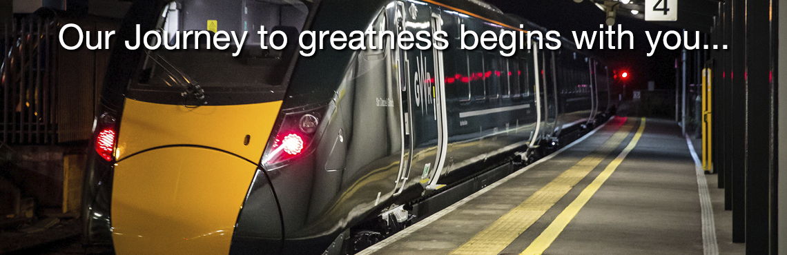 gwr train at station